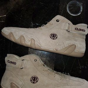 CLOHOO, size 9.5( foot length: 10.6 inch), color nude or light tan